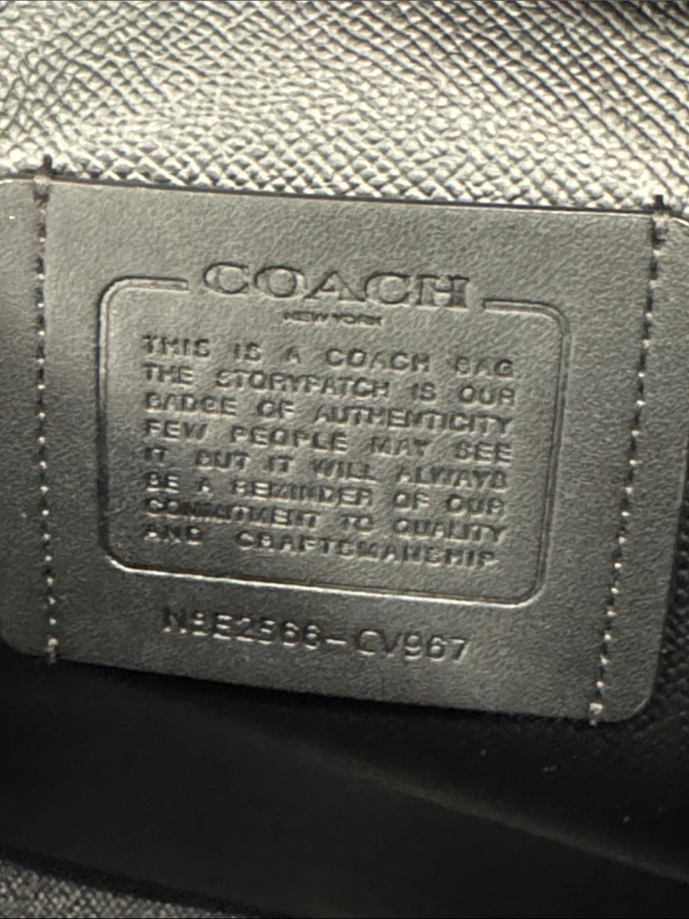 Coach Bag Large Brown Signature Leather City Tote Bag